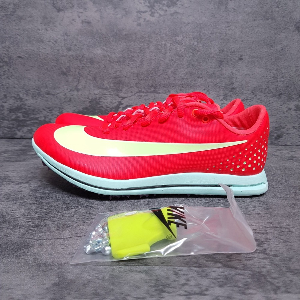 NIKE Triple Jump Elite 3 Track & Field Spikes Shoes Mens 7.5 Womens 9 Crimson